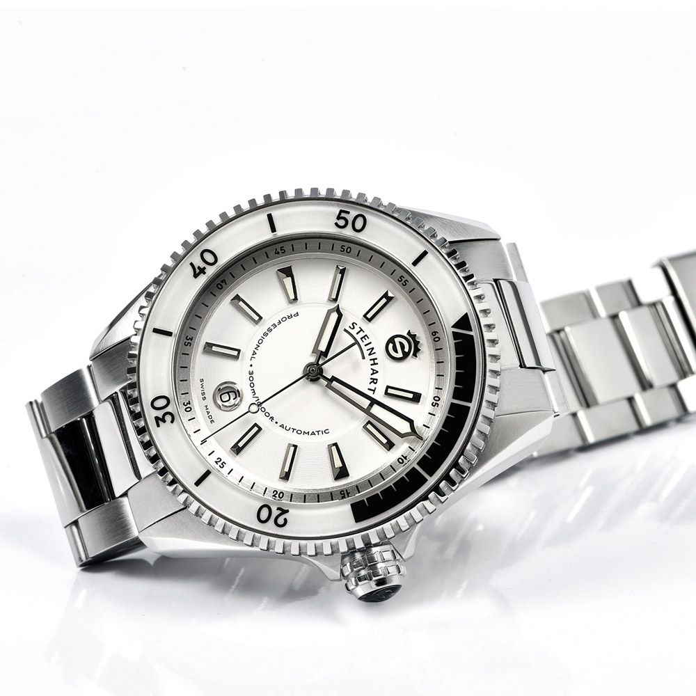 Steinhart / Ocean 2 premium WHITE Diver Watch / All / -